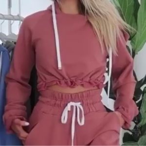 Whitney Simmons X Gymshark Cropped Sweatshirt